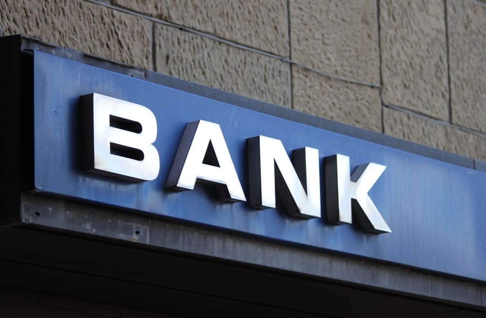 bank sign